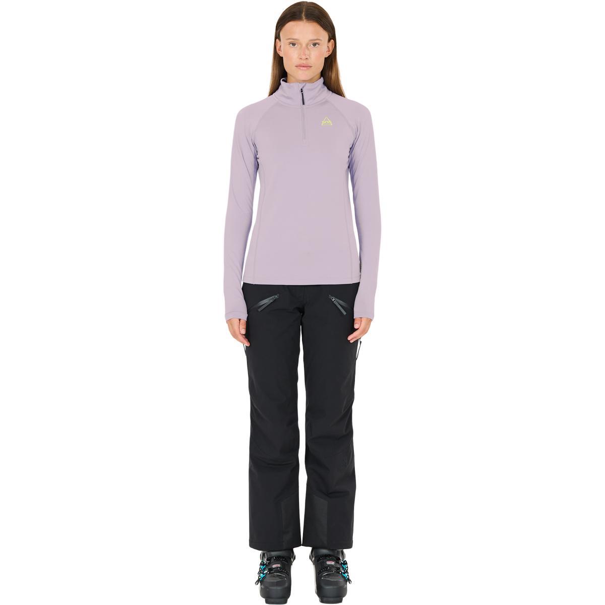 SOS Stratos Half Zip Superundertøy Trøye Dame Wisteria