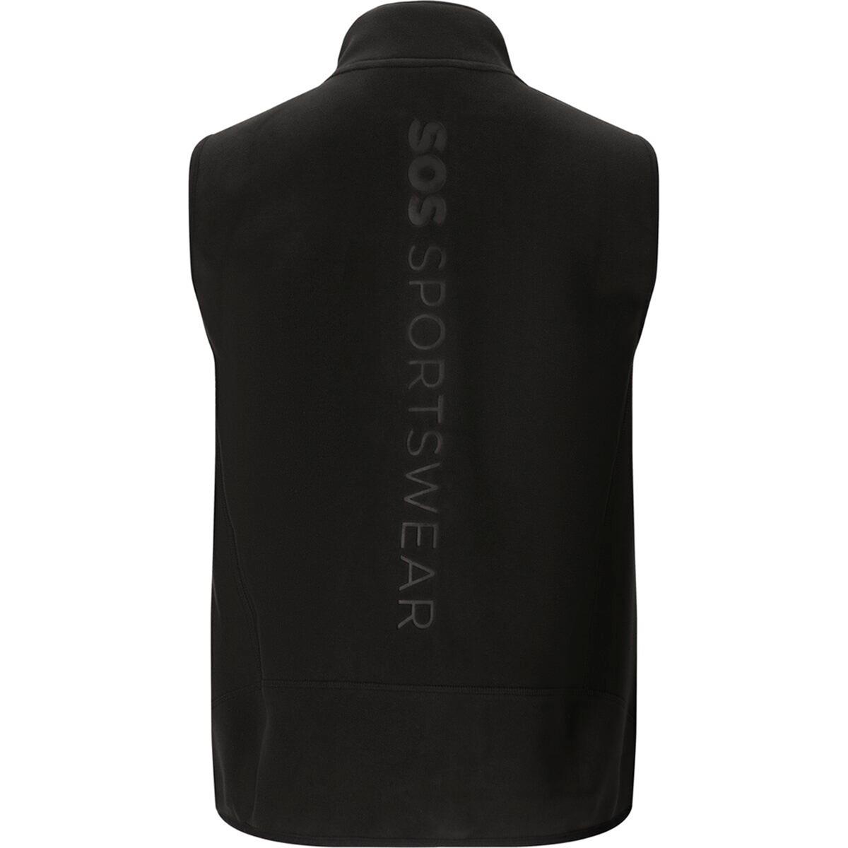 SOS Draco Fleece Vest Dame Black