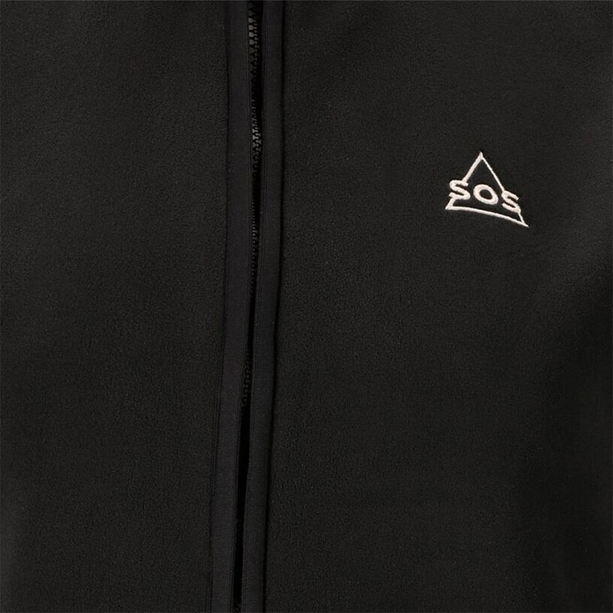 SOS Draco Fleece Vest Dame Black