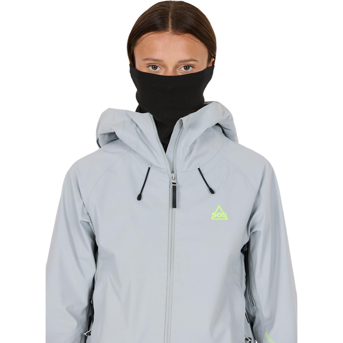 SOS Polaris Merinoull Halsvarmer Black