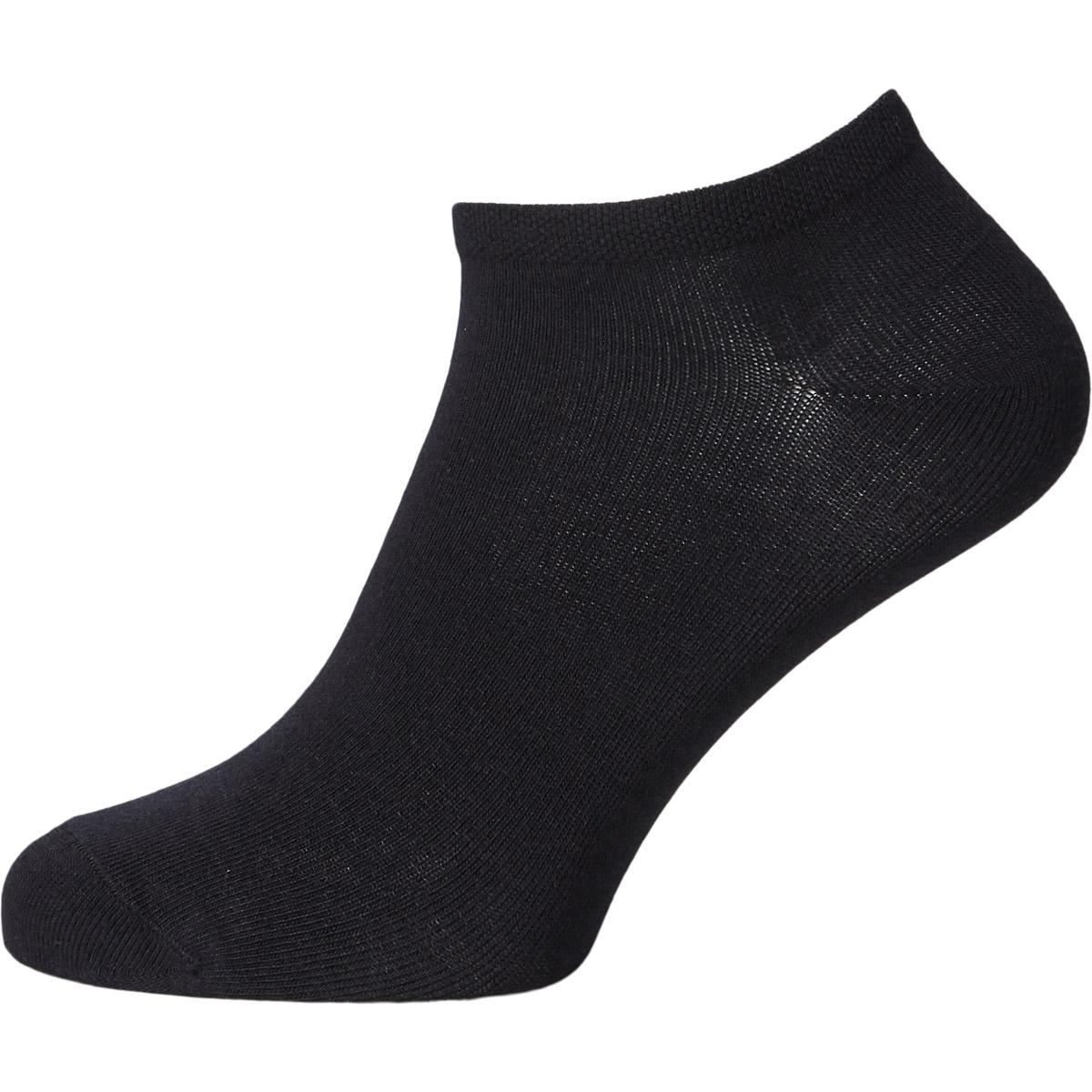 Classic 7-Pack Bambus Ankelstrømper Black