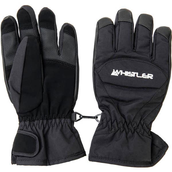 Whistler Slough Skihandsker Børn Black
