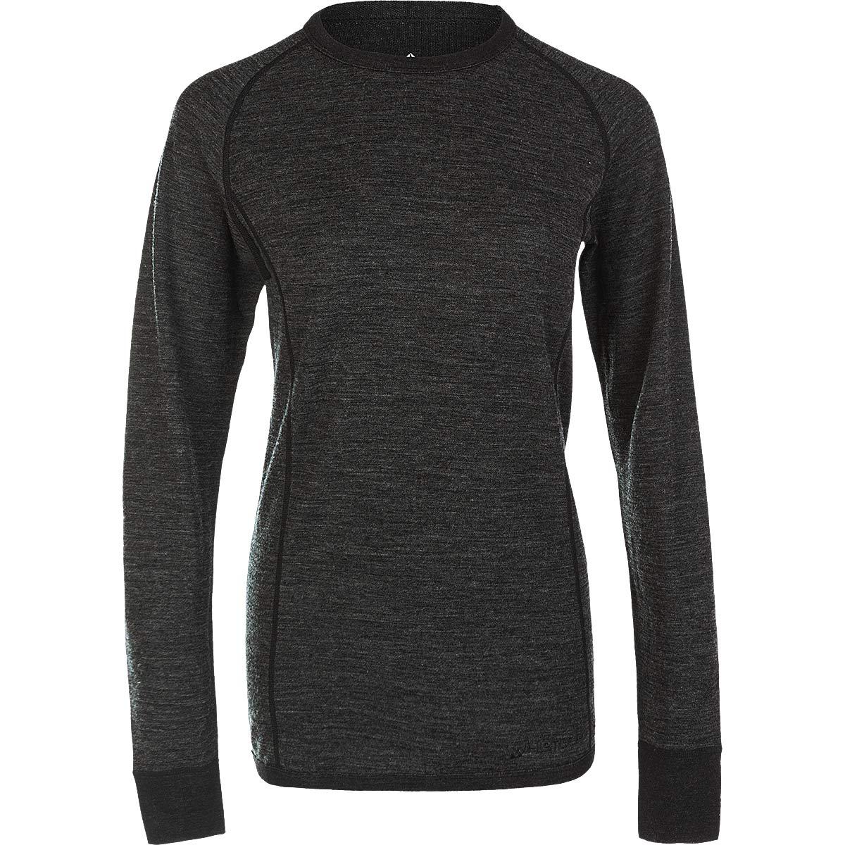 Whistler Brandi Merinould Skiundertrøje Dame Dark Grey Melange