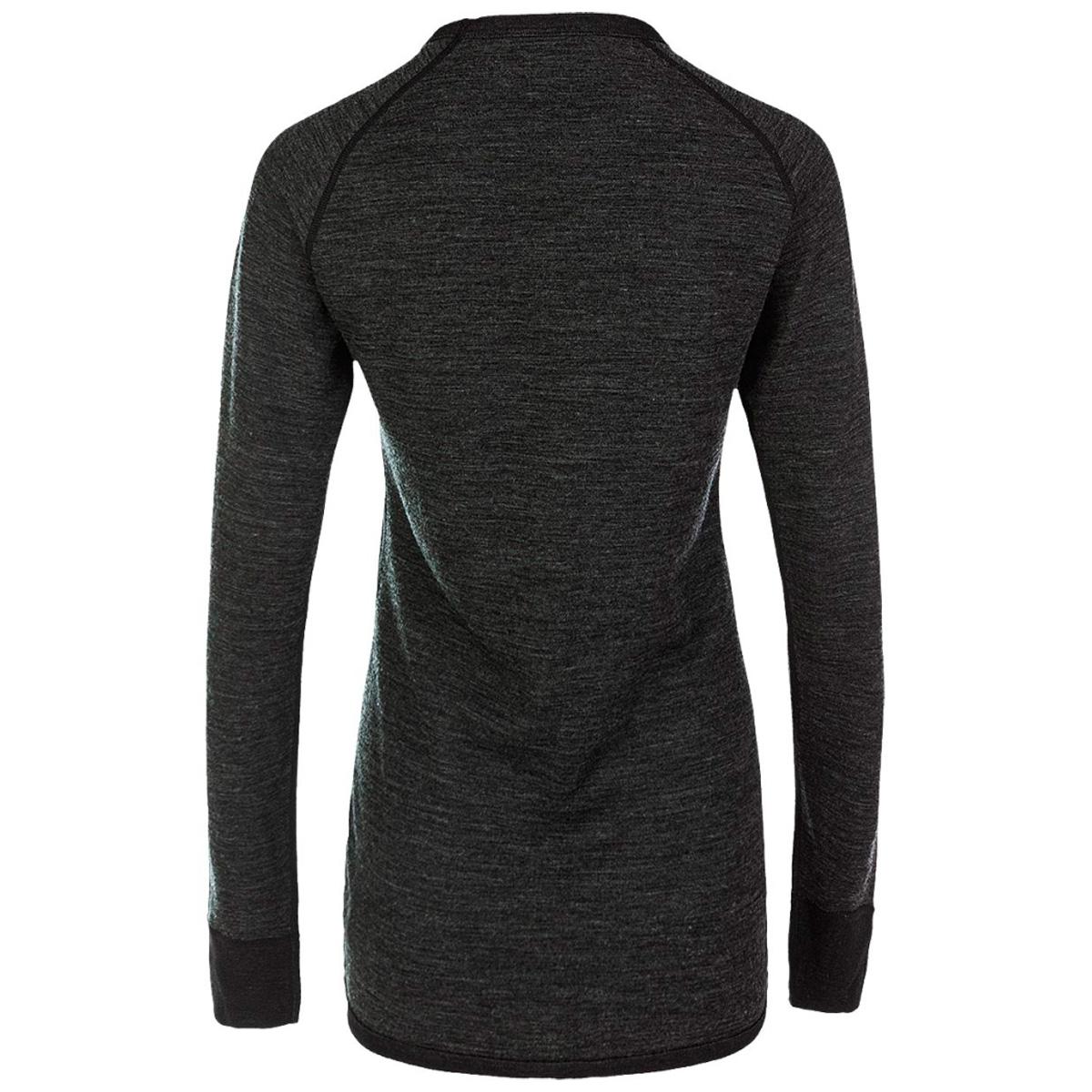 Whistler Brandi Merinould Skiundertrøje Dame Dark Grey Melange