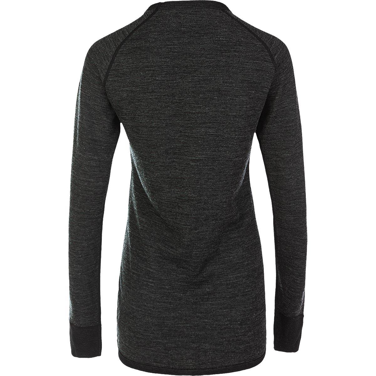 Whistler Brandi Merinould Skiundertrøje Dame Dark Grey Melange