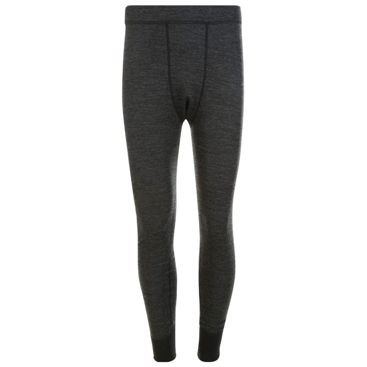 Whistler Bradley Merinould Skiunderbukser Herre Dark Grey Melange