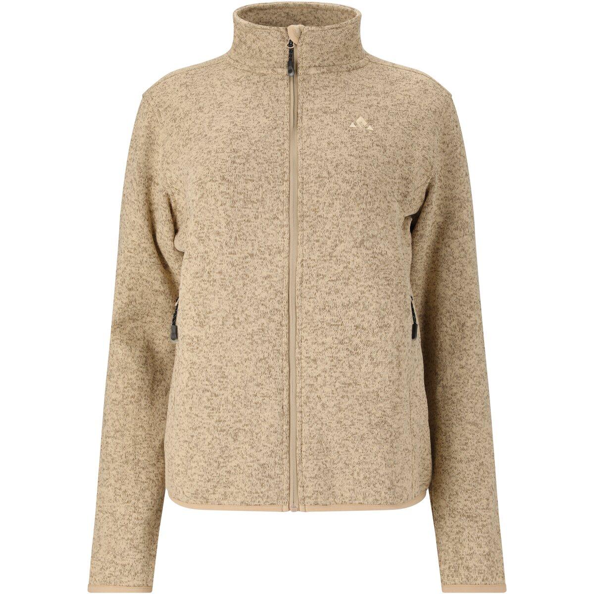 Whistler Maleo Fleecejakke Dame Oatmeal