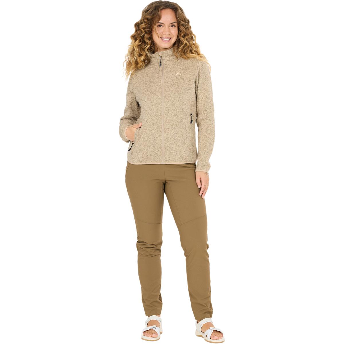 Whistler Maleo Fleecejakke Dame Oatmeal