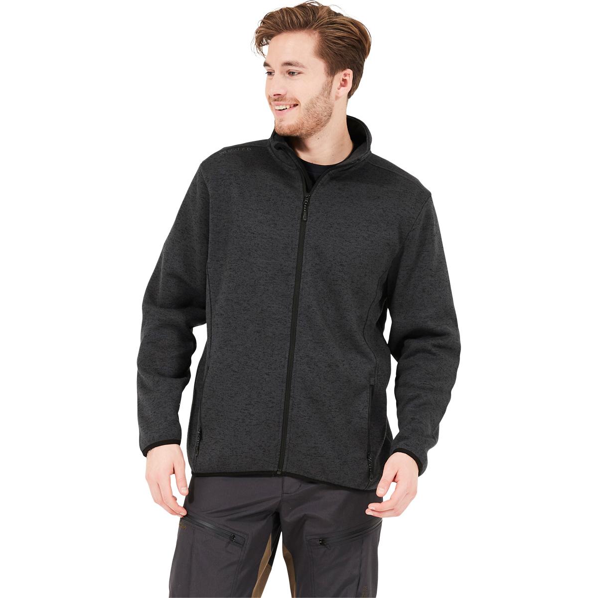 Whistler Pareman Fleecejakke Herre Dark Grey Melange