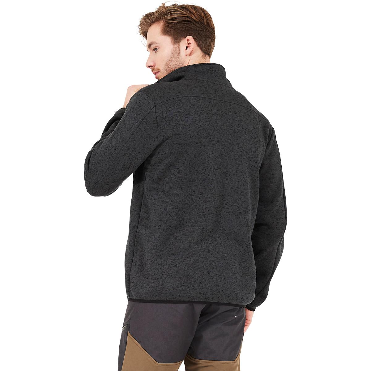 Whistler Pareman Fleecejakke Herre Dark Grey Melange