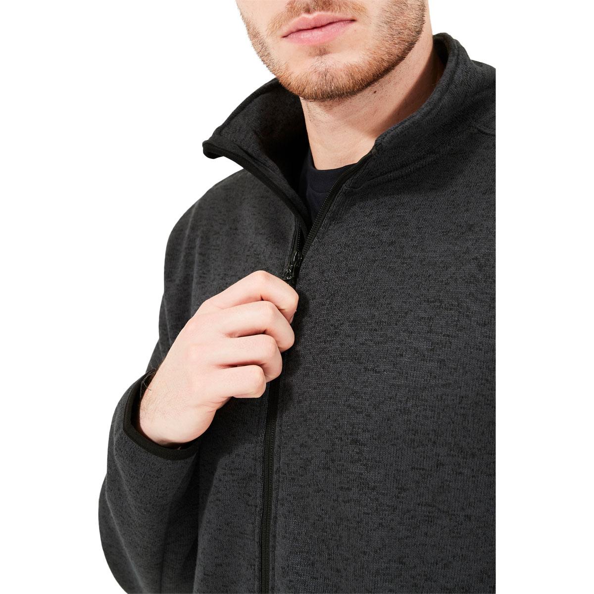 Whistler Pareman Fleecejakke Herre Dark Grey Melange