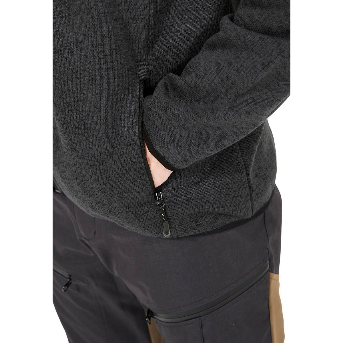 Whistler Pareman Fleecejakke Herre Dark Grey Melange