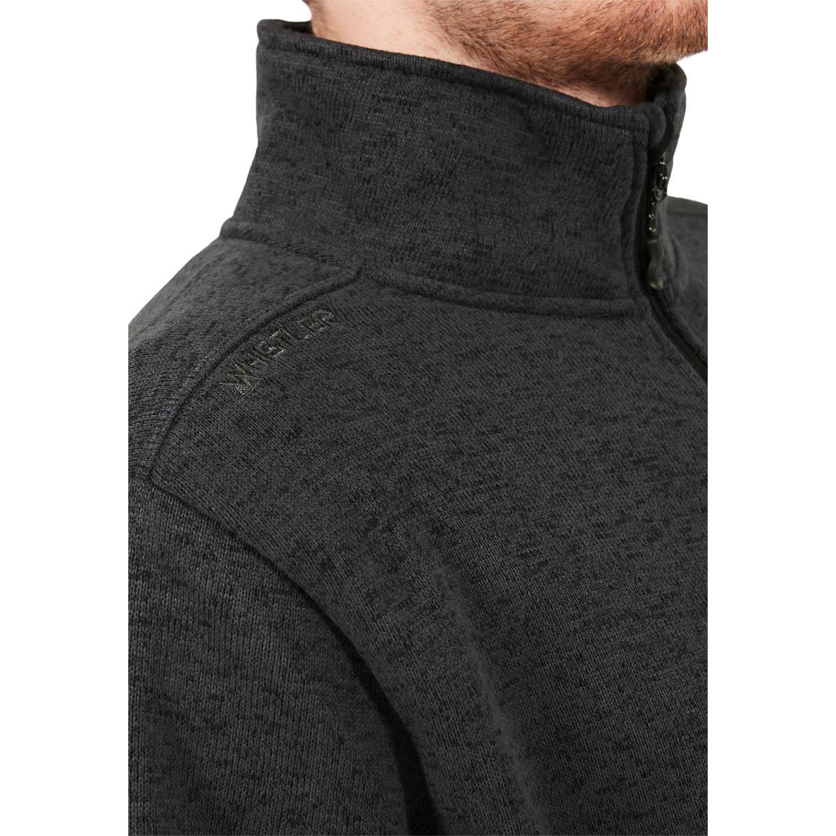 Whistler Pareman Fleecejakke Herre Dark Grey Melange