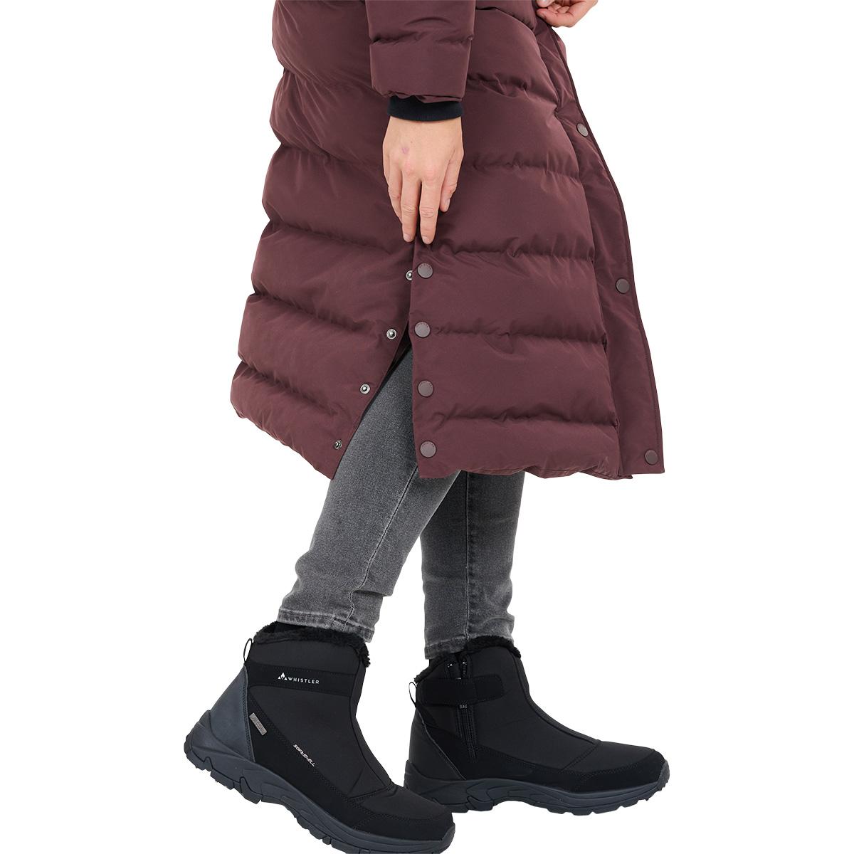 Whistler Joan Puffer Parka Vinterjakke Dame Fudge