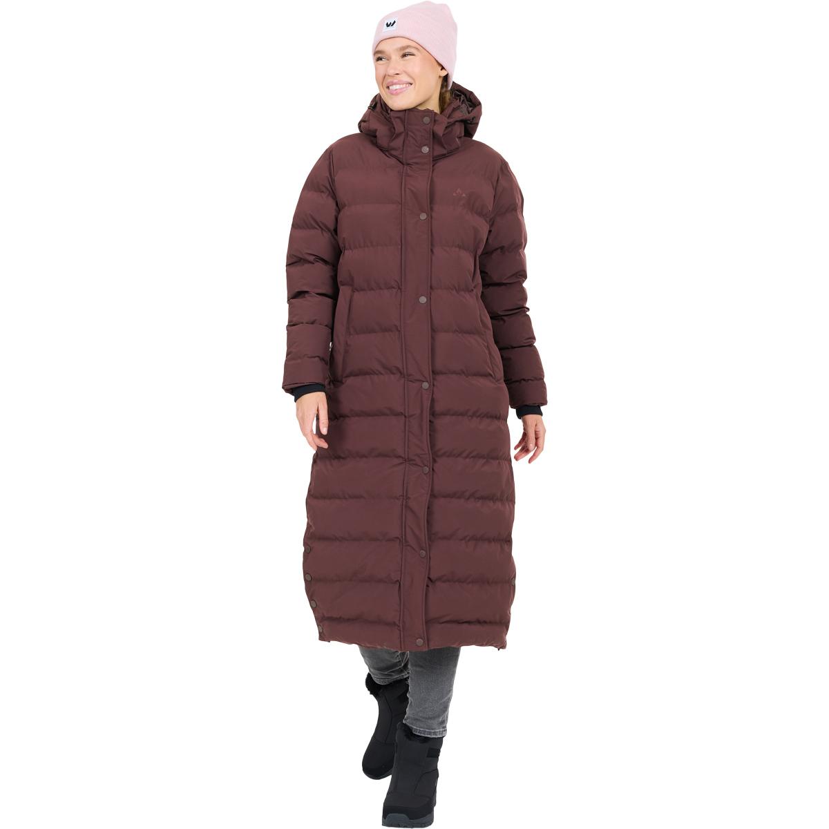 Whistler Joan Puffer Parka Vinterjakke Dame Fudge