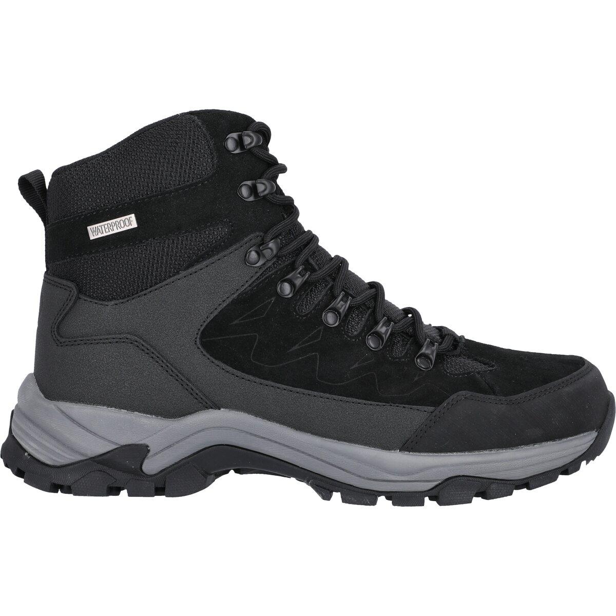 Whistler Detion Leather Vandrestøvler Herre Black Solid
