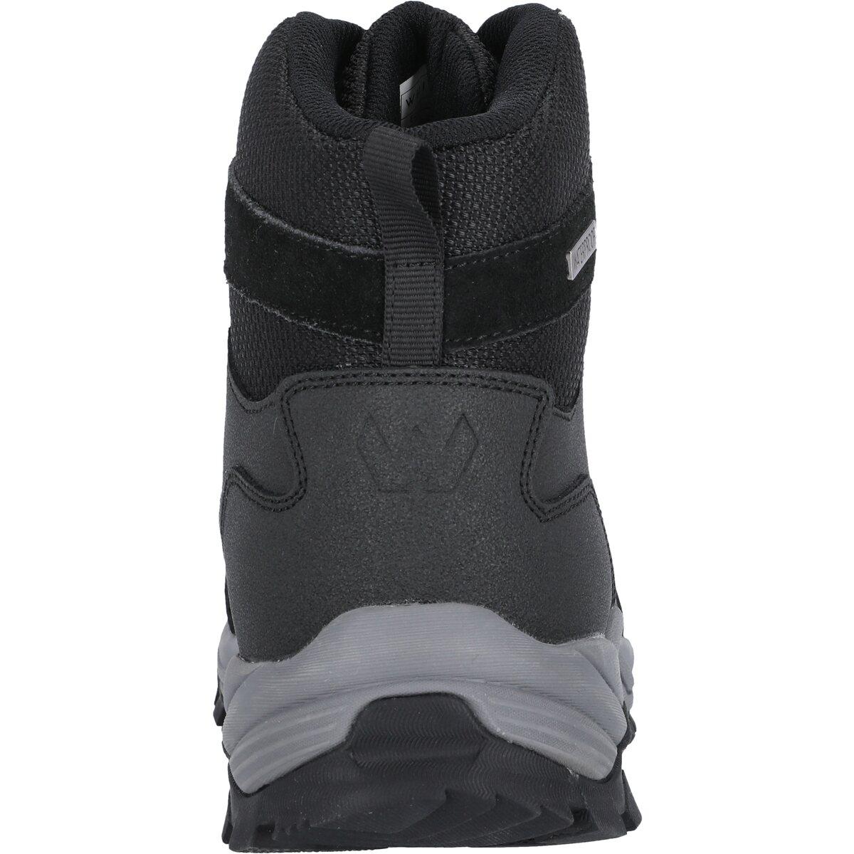 Whistler Detion Leather Vandrestøvler Herre Black Solid
