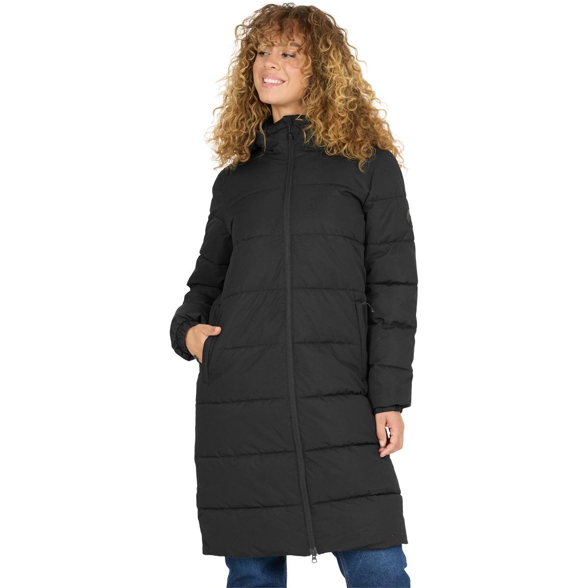 Whistler Abella Padded Parka Vinterjakke Dame Black