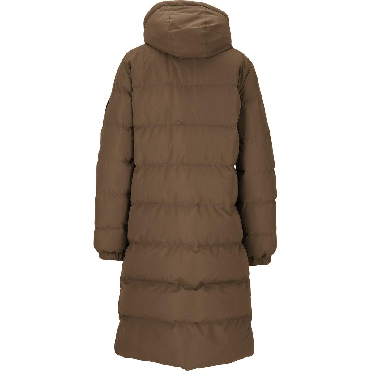 Whistler Abella Padded Parka Vinterjakke Dame Chocolate Chip