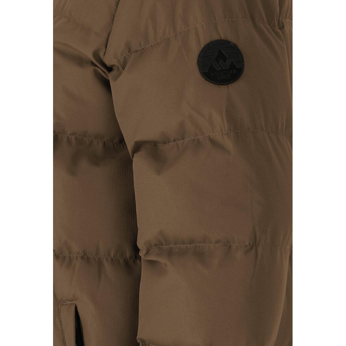 Whistler Abella Padded Parka Vinterjakke Dame Chocolate Chip