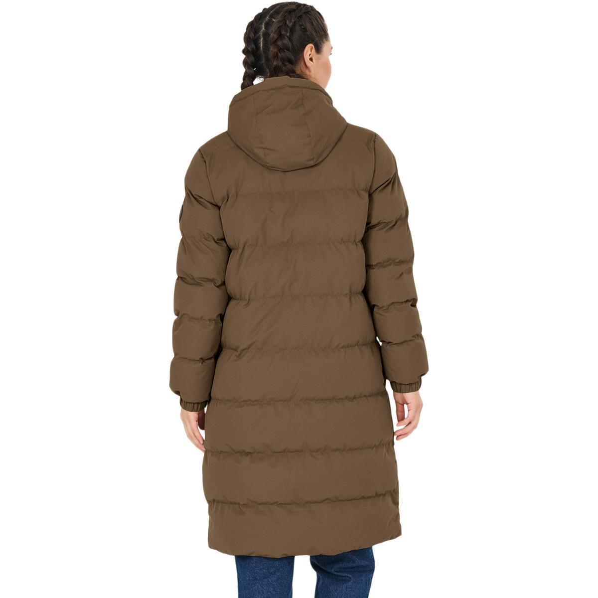 Whistler Abella Padded Parka Vinterjakke Dame Chocolate Chip
