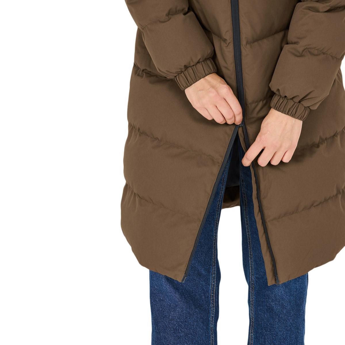 Whistler Abella Padded Parka Vinterjakke Dame Chocolate Chip