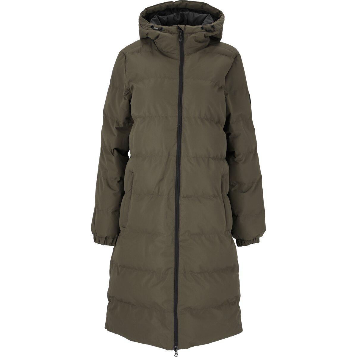 Whistler Abella Padded Parka Vinterjakke Dame Black Ink