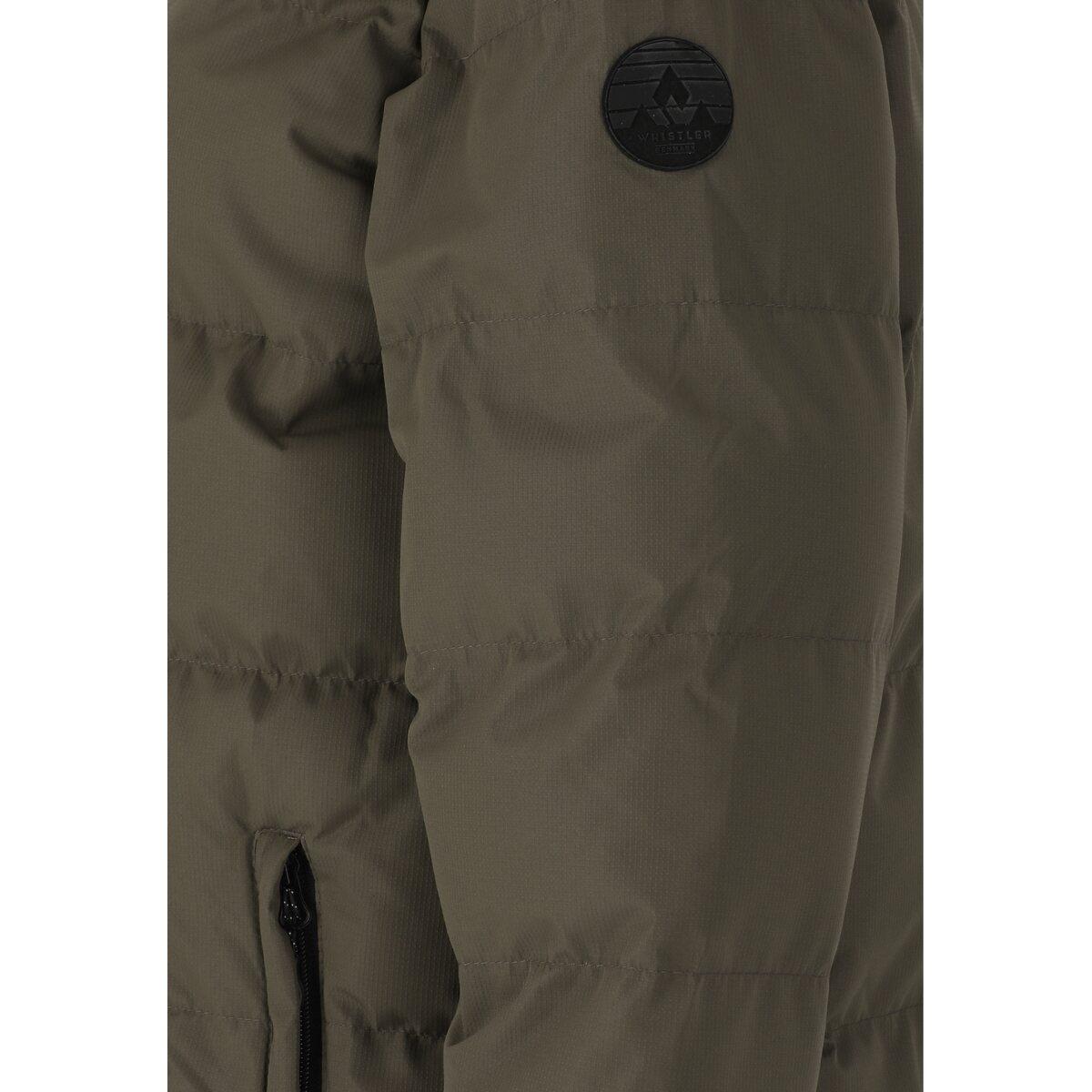 Whistler Abella Padded Parka Vinterjakke Dame Black Ink
