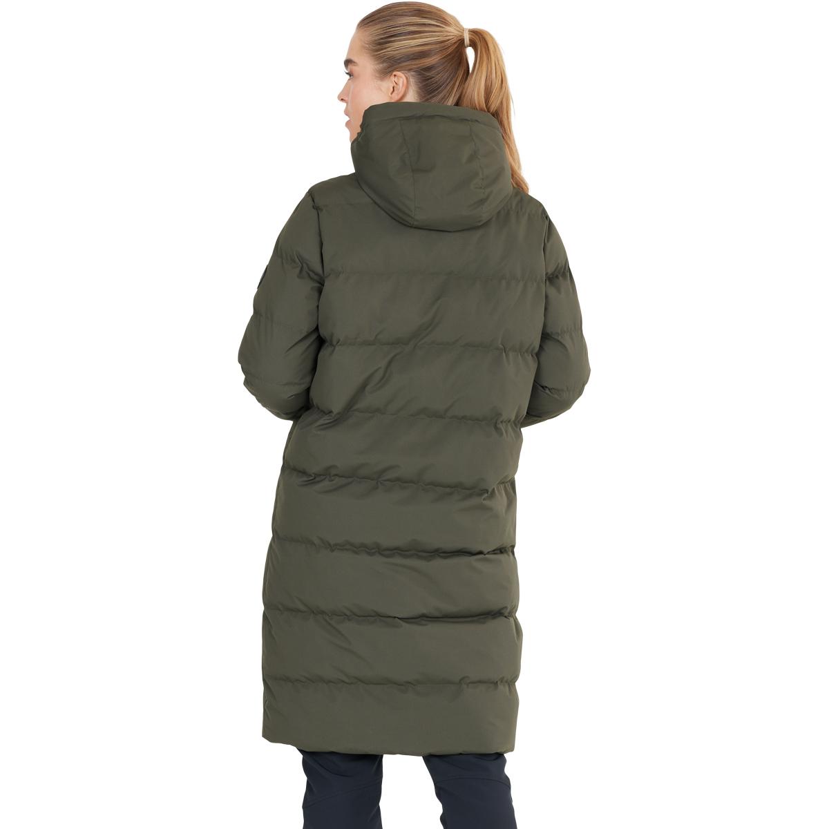 Whistler Abella Padded Parka Vinterjakke Dame Black Ink