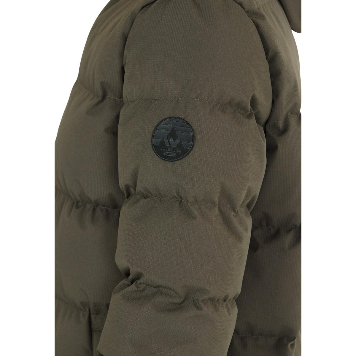 Whistler Abella Padded Parka Vinterjakke Dame Black Ink
