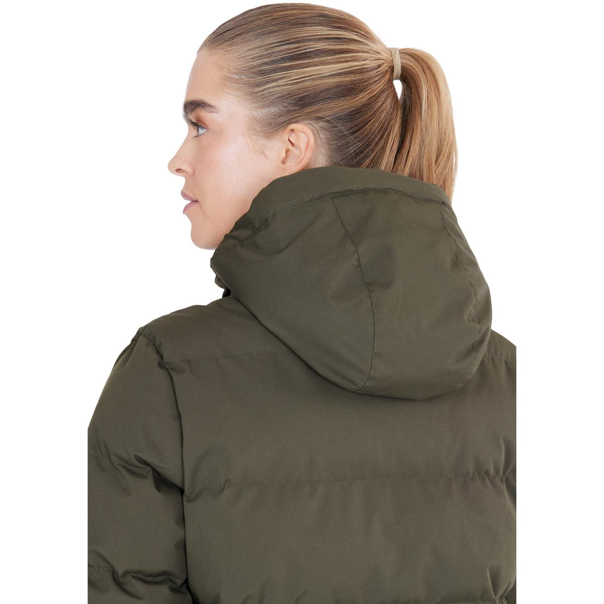 Whistler Abella Padded Parka Vinterjakke Dame Black Ink