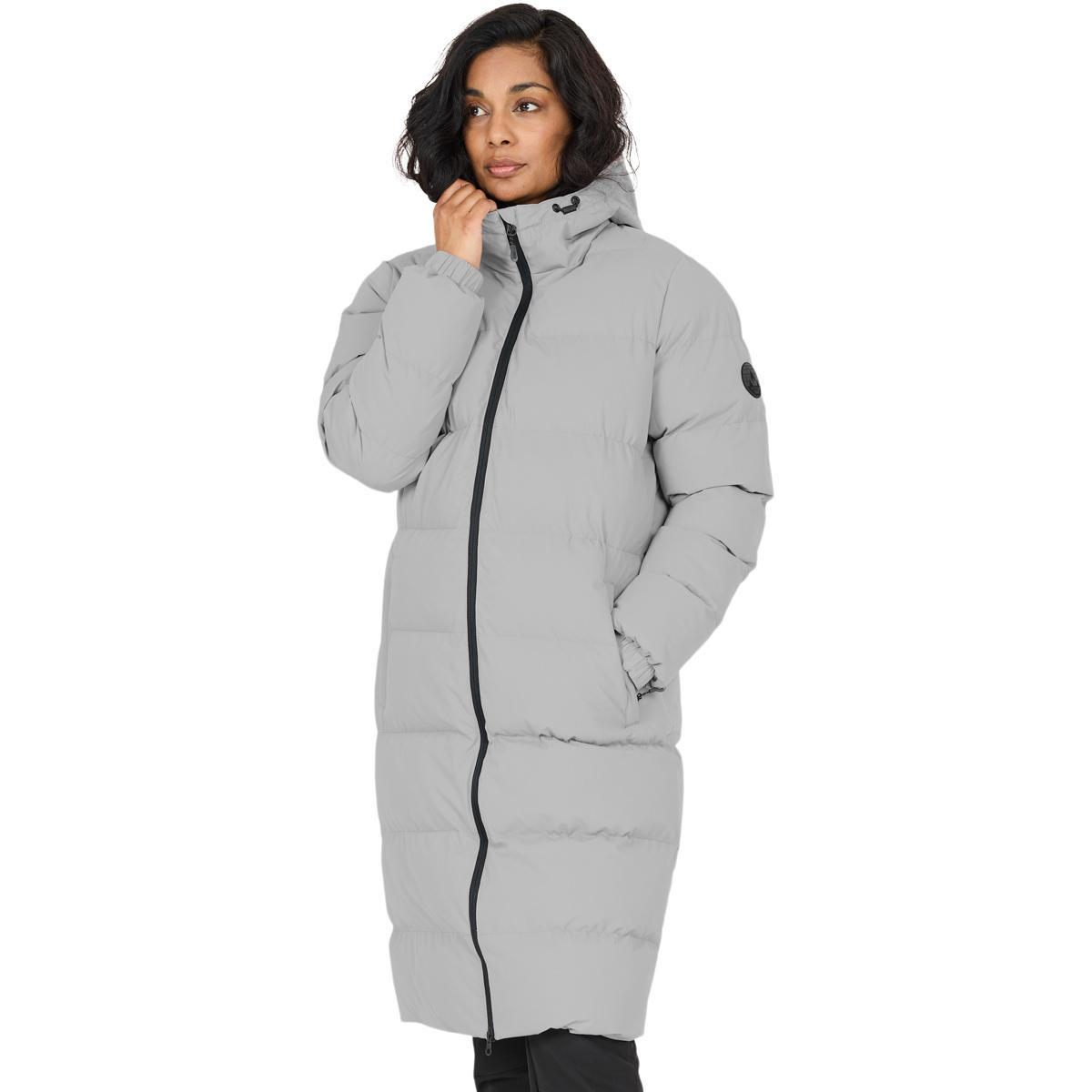 Whistler Abella Padded Parka Vinterjakke Dame Ultimate Gray