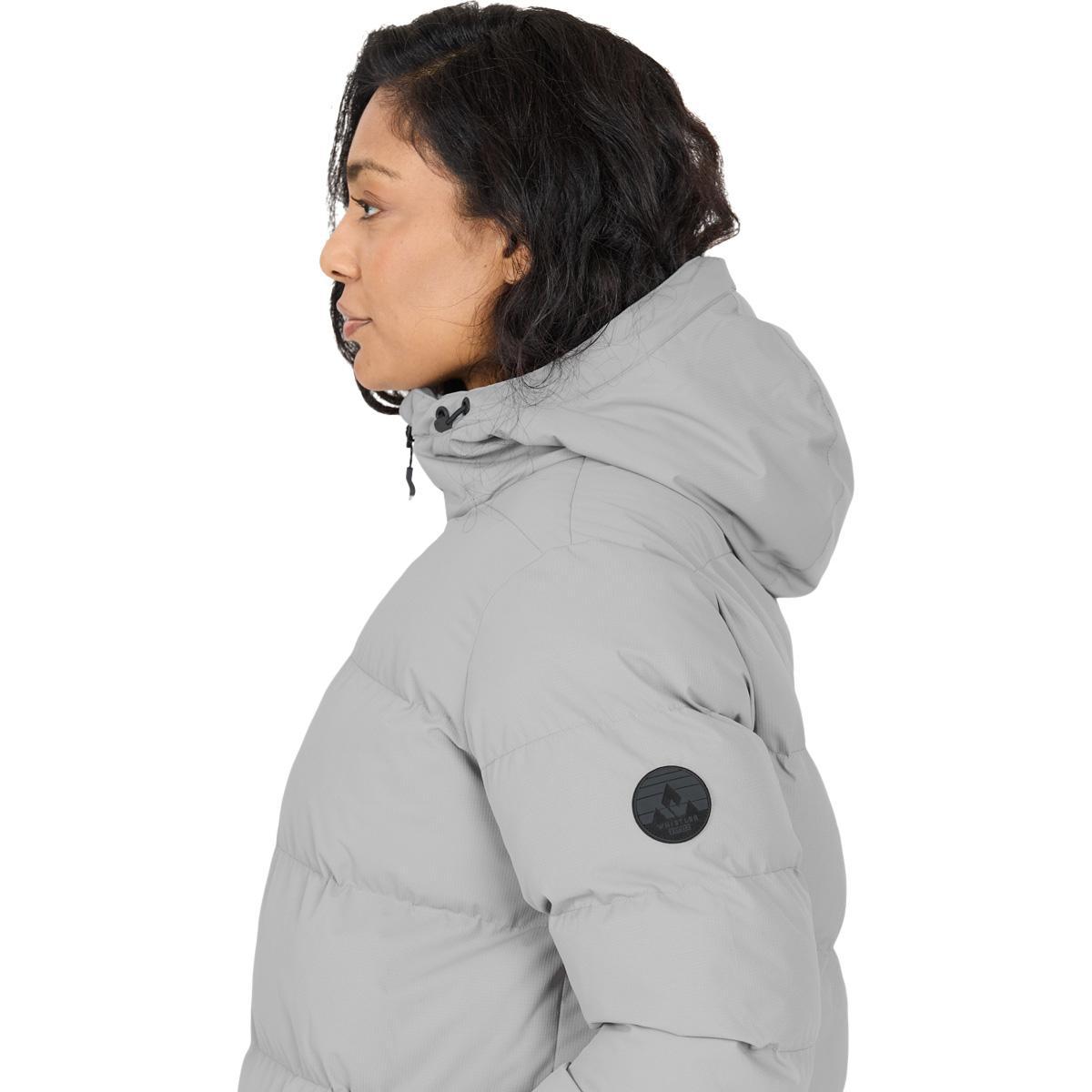 Whistler Abella Padded Parka Vinterjakke Dame Ultimate Gray