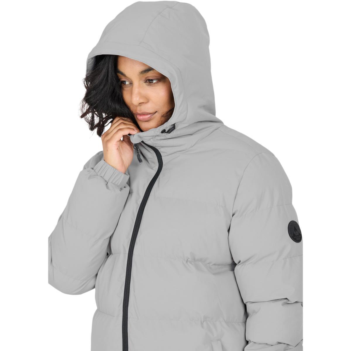 Whistler Abella Padded Parka Vinterjakke Dame Ultimate Gray