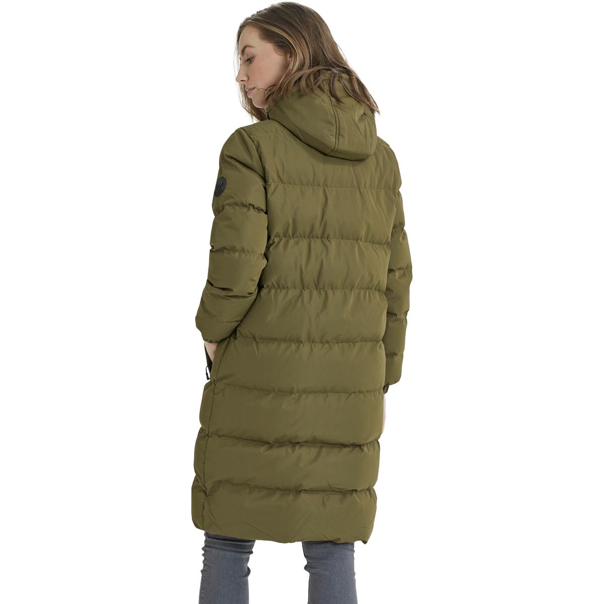 Whistler Abella Padded Parka Vinterjakke Dame Dark Olive