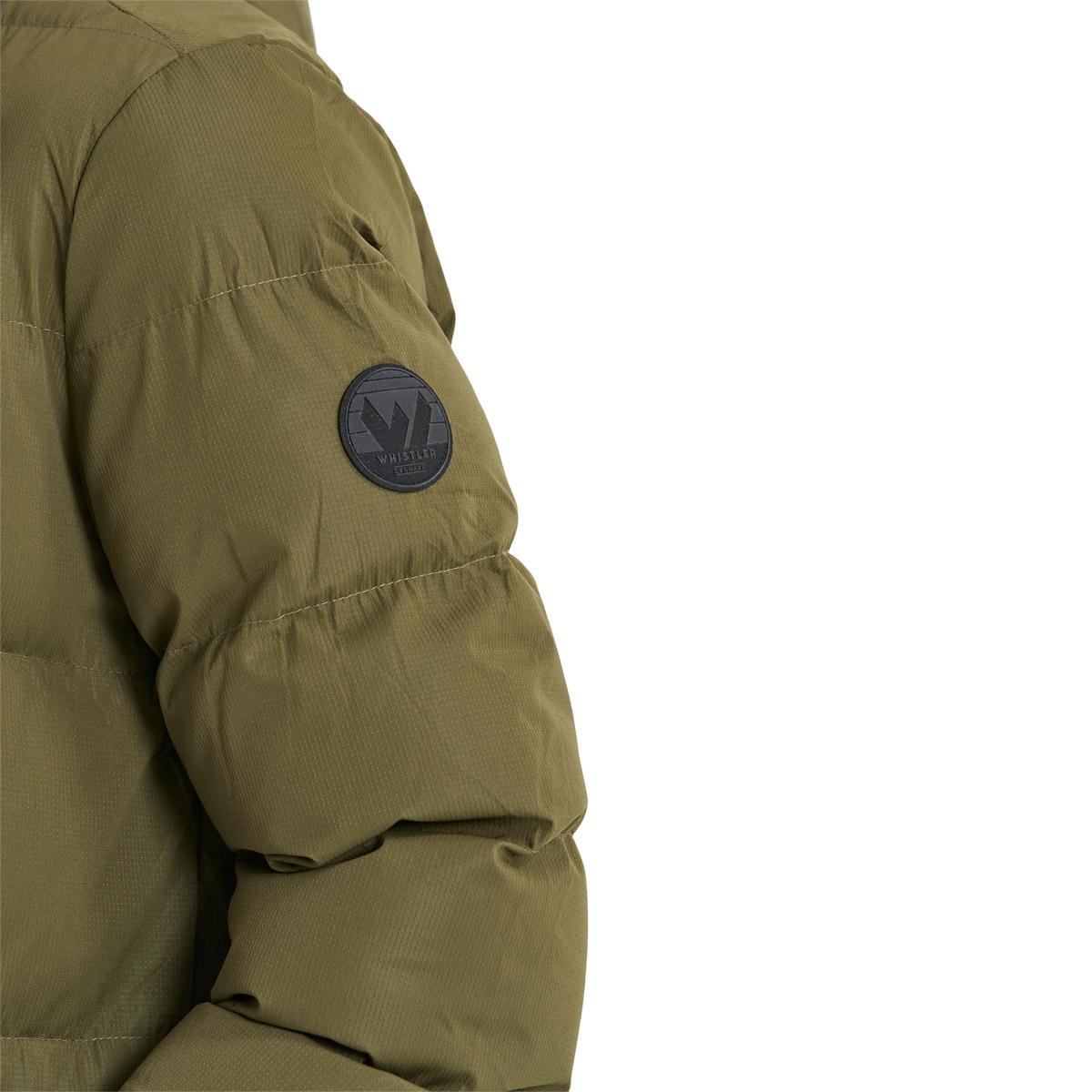 Whistler Abella Padded Parka Vinterjakke Dame Dark Olive