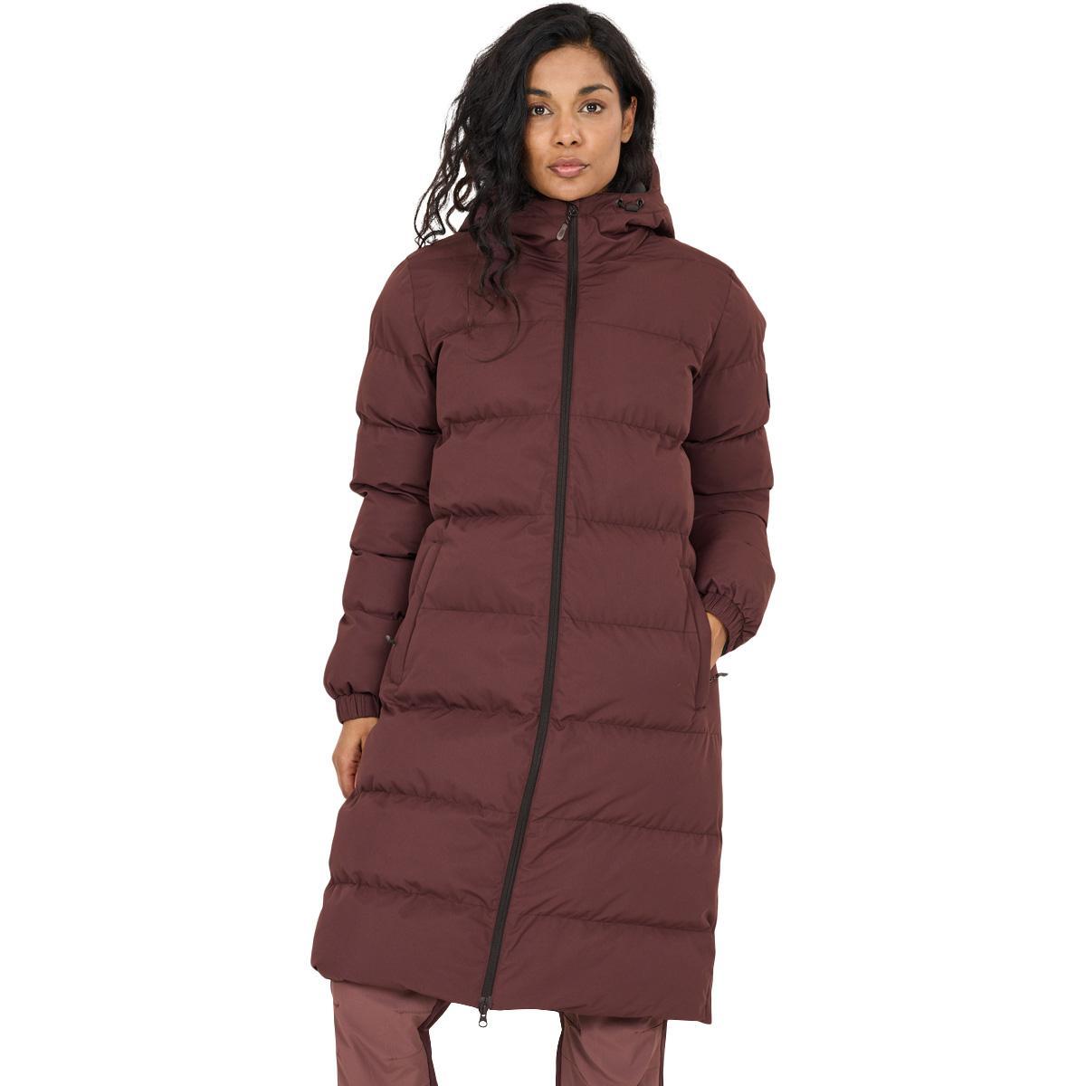 Whistler Abella Padded Parka Vinterjakke Dame Fudge