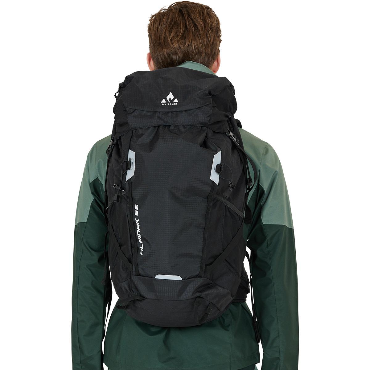 Whistler Alpinak 55L Vandrerygsæk Black