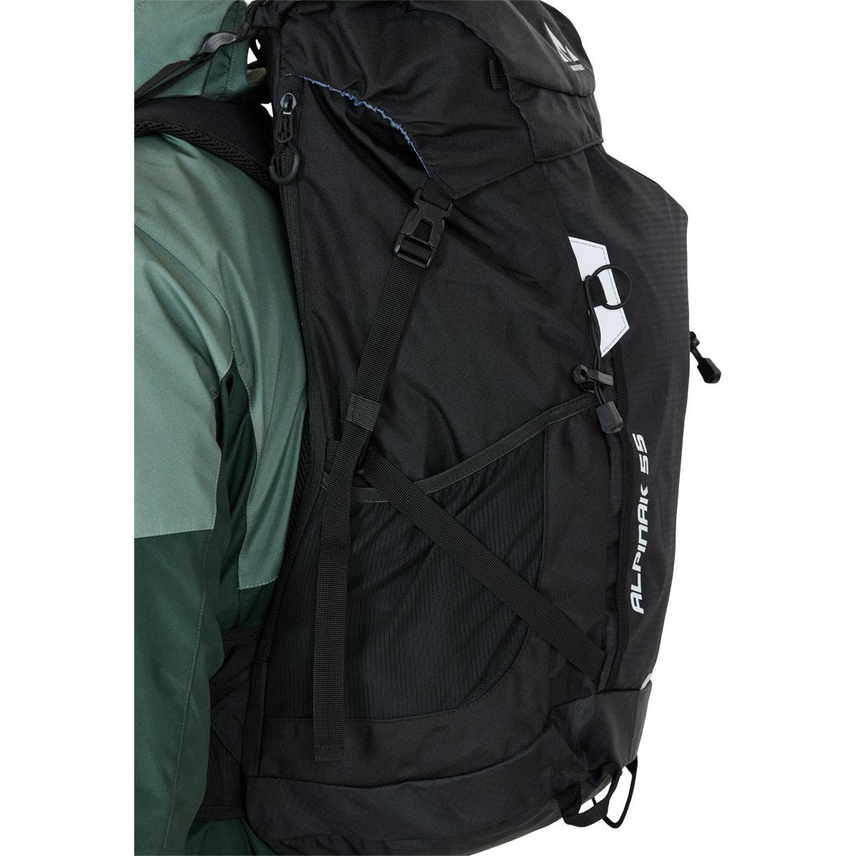 Whistler Alpinak 55L Vandrerygsæk Black