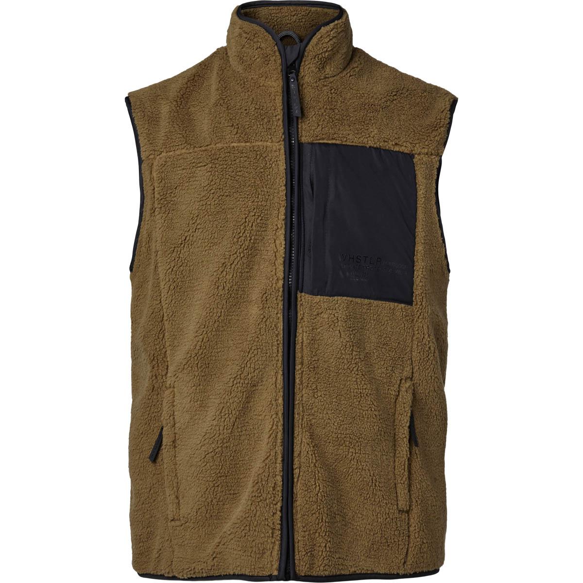 Whistler Sprocket Teddy Fleecevest Herre Tarmac