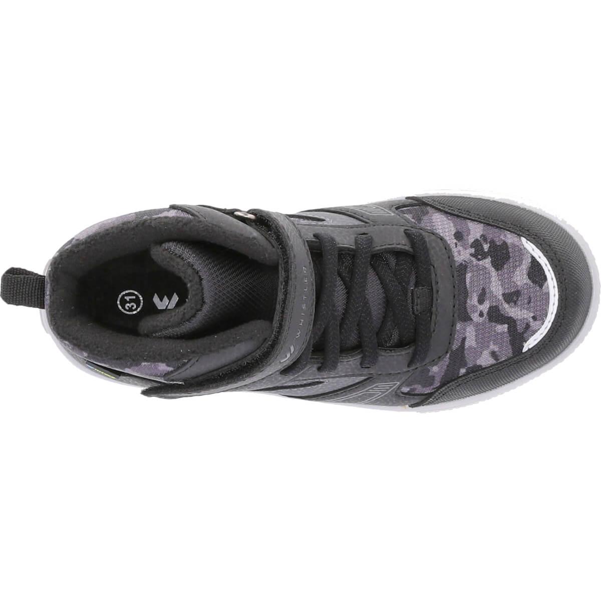 Whistler Casou WP Velcro Vinterstøvler Børn Black