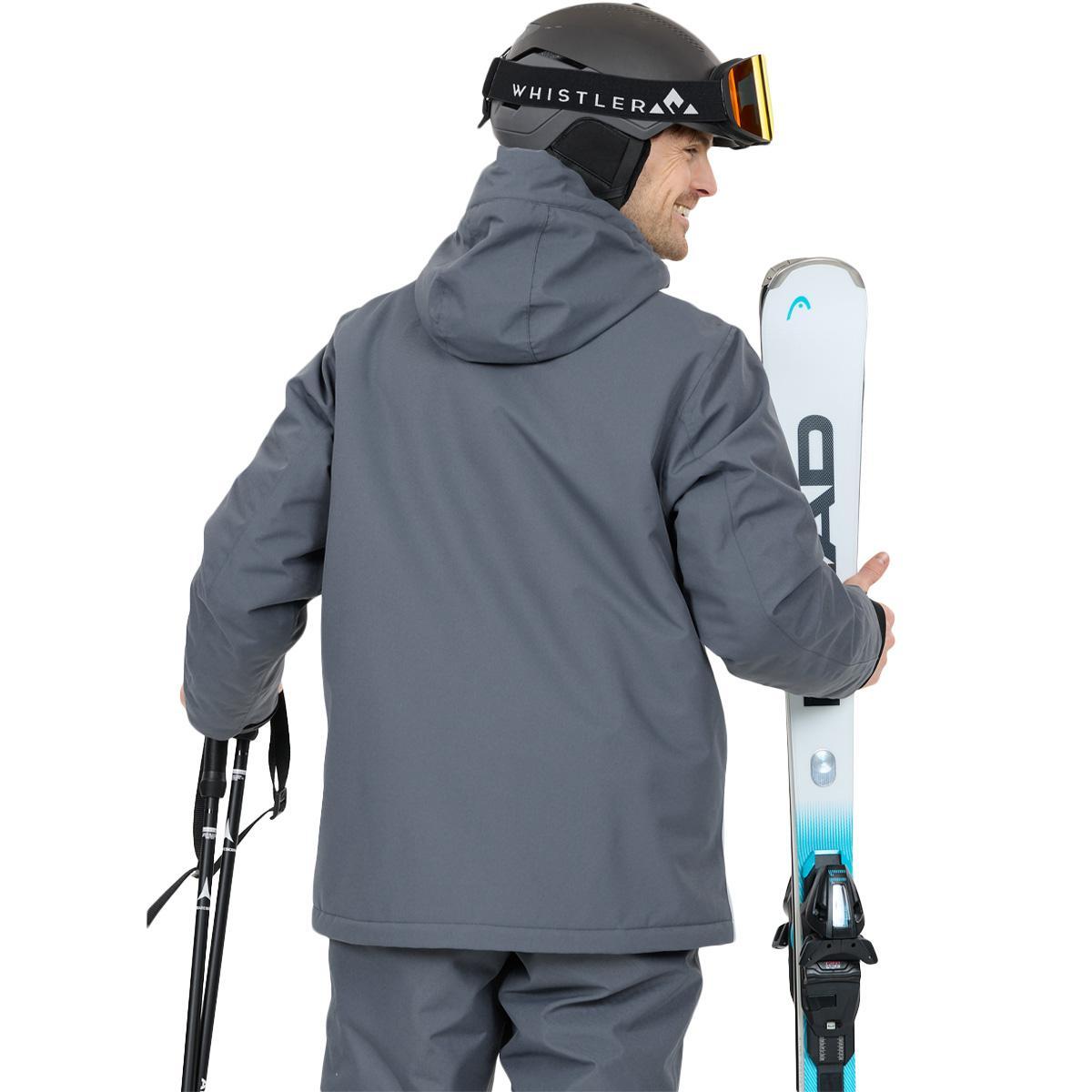 Whistler Drizzle Skijakke Herre Ultimate Gray