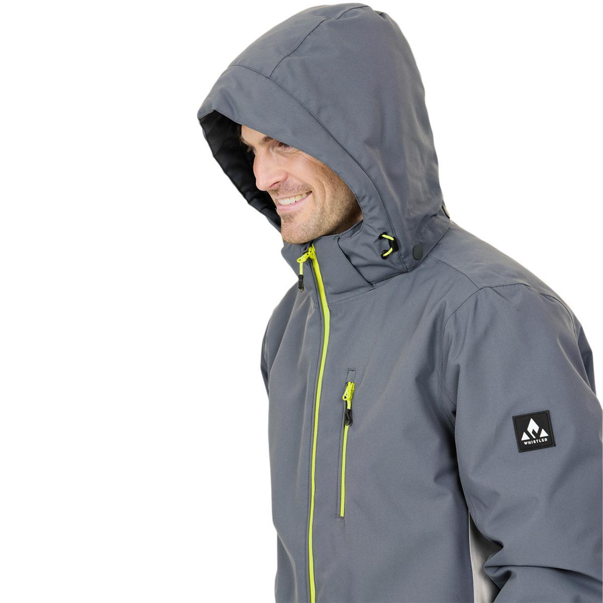 Whistler Drizzle Skijakke Herre Ultimate Gray