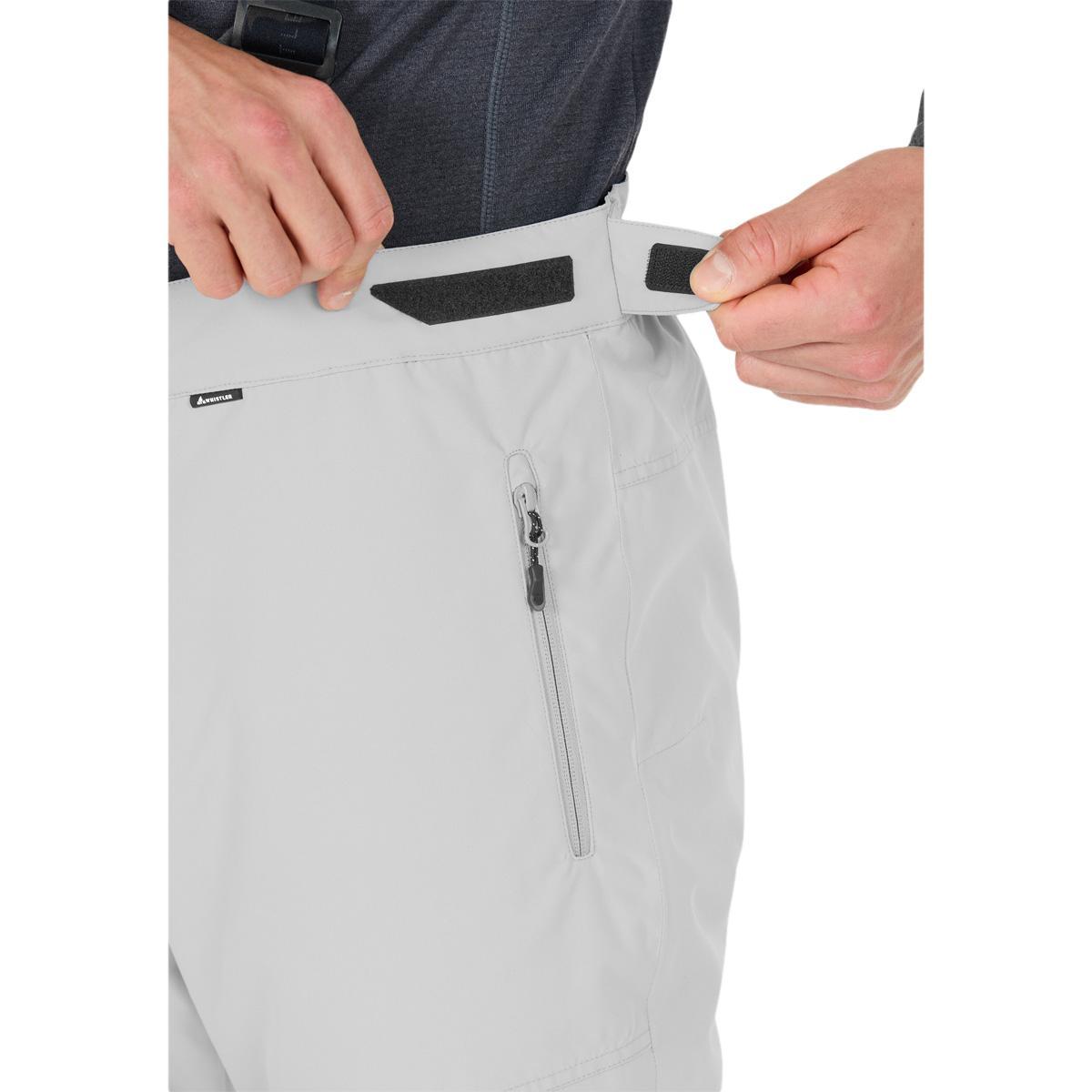 Whistler Drizzle Skibukser Herre Ultimate Gray