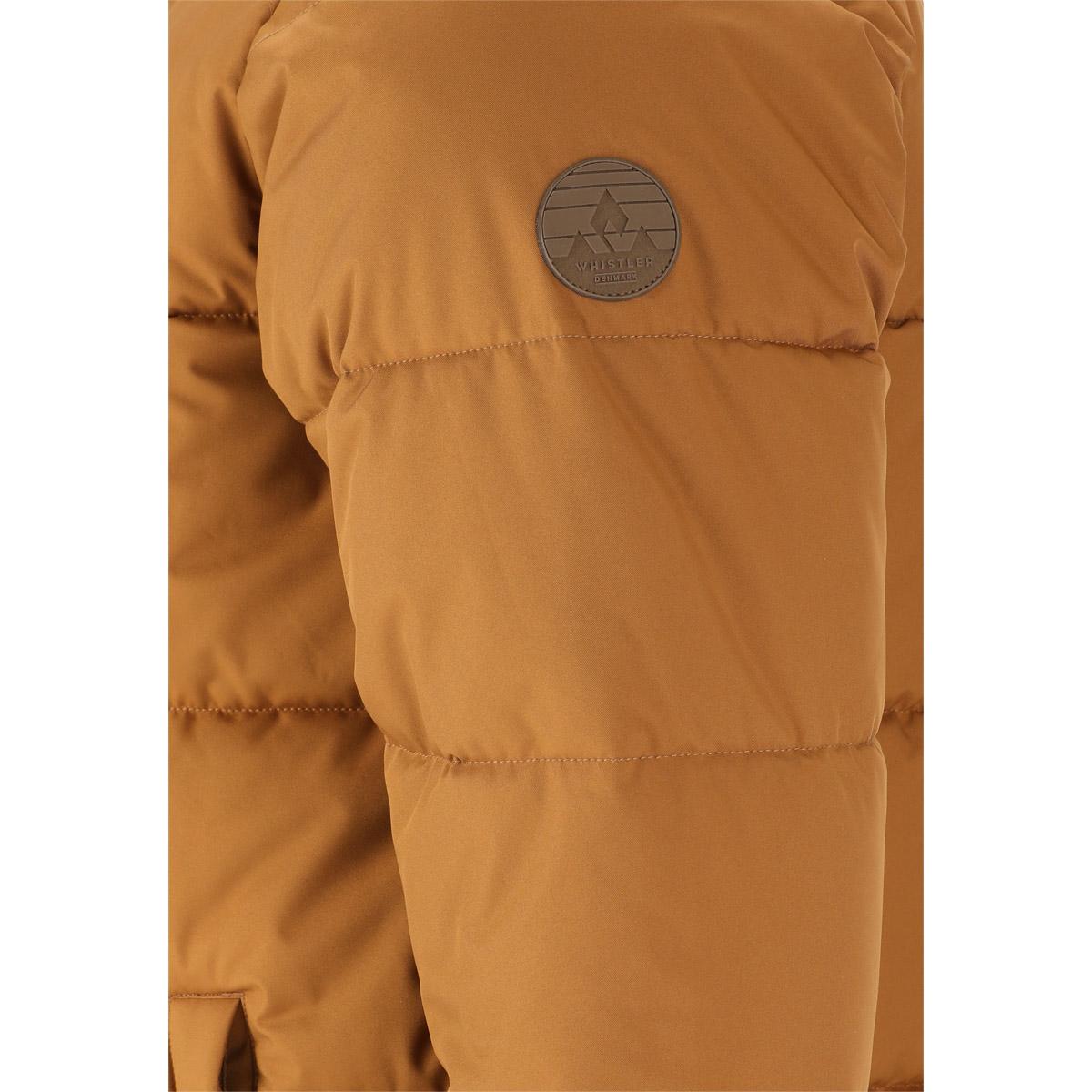 Whistler Atlas Long Puffer Skijakke Herre Rubber
