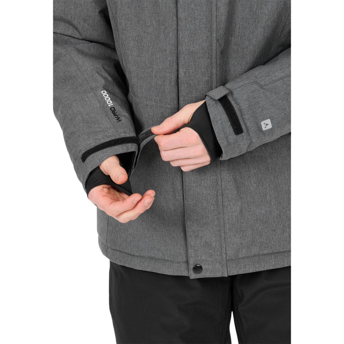 Whistler Adlet Skijakke Herre Dark Grey Melange