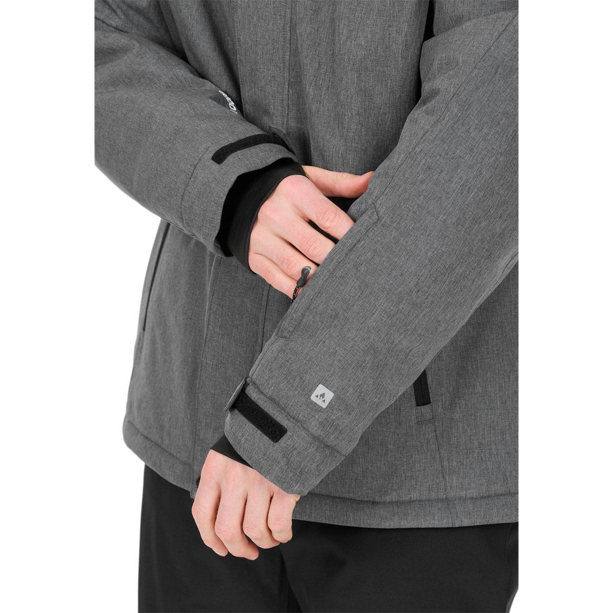 Whistler Adlet Skijakke Herre Dark Grey Melange