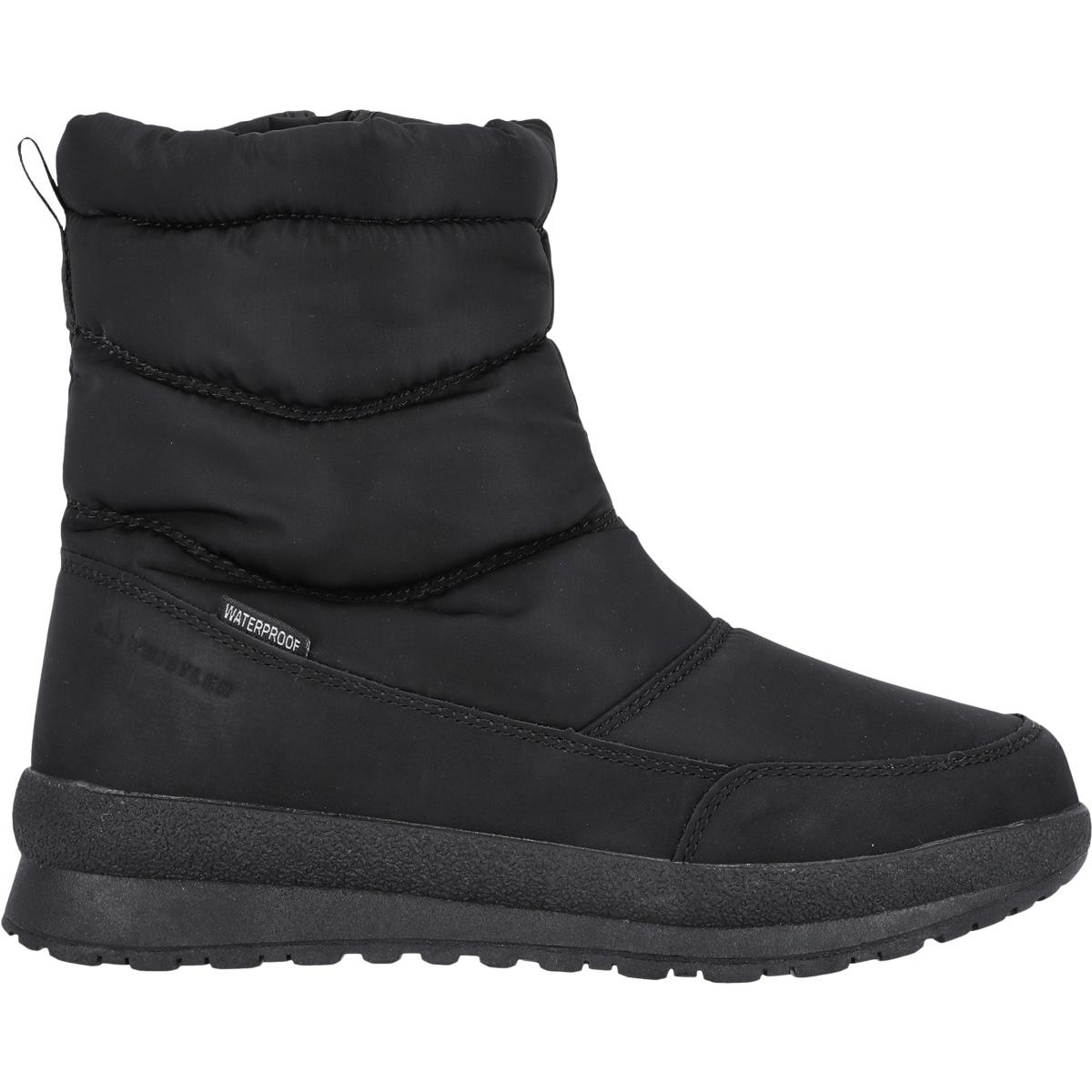 Whistler Vasora WP Vinterstøvler Dame Black Solid