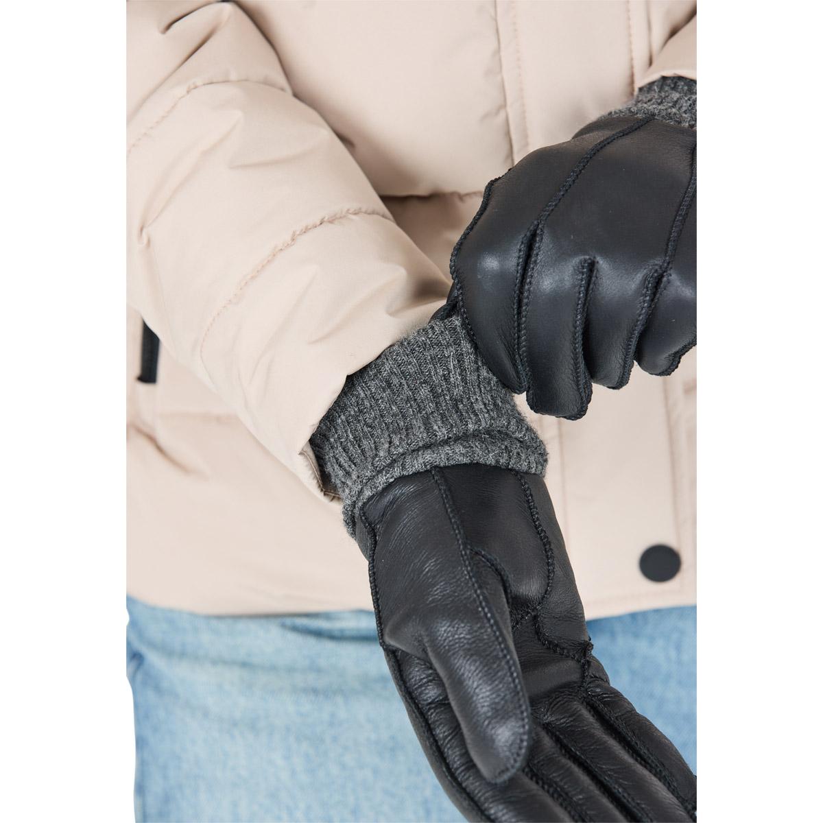 Whistler Desiree Shearling Handsker Dame Black