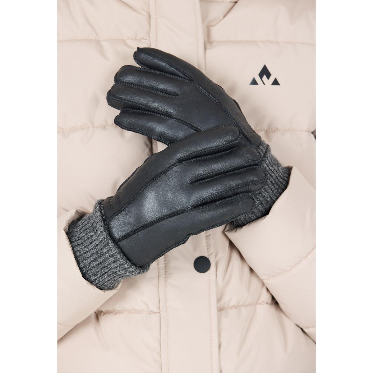 Whistler Desiree Shearling Handsker Dame Black